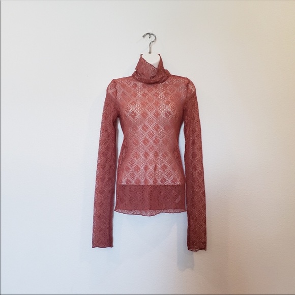 Free People Sheer Turtleneck - Picture 2 of 4